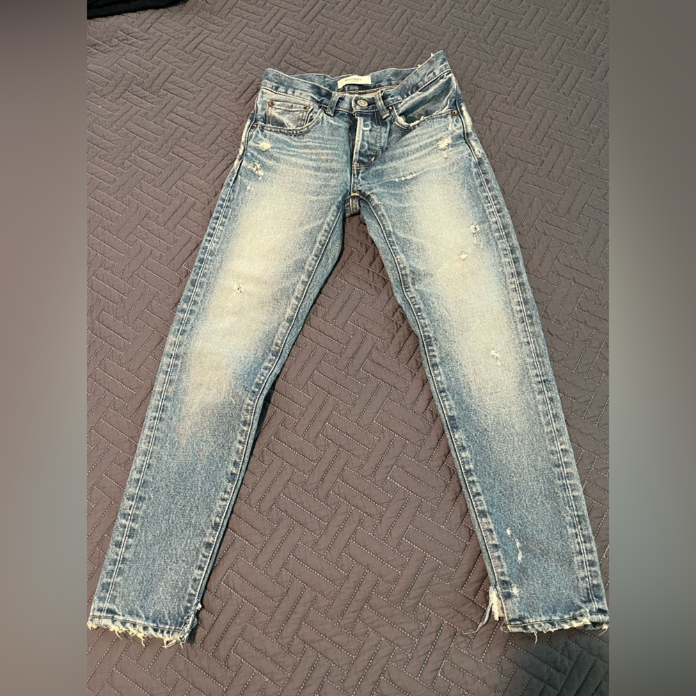 Vintage wash skinny jeans